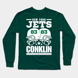 New York Jets Conklin 83 American Football Retro Long Sleeve T-Shirt